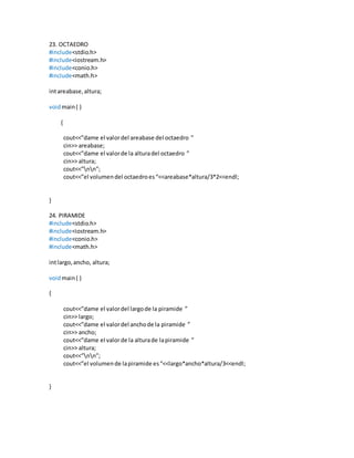 50 codigos escritos en word | DOCX