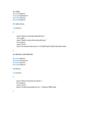 50 codigos escritos en word | DOCX