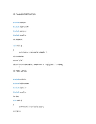 50 codigos escritos en word | DOCX