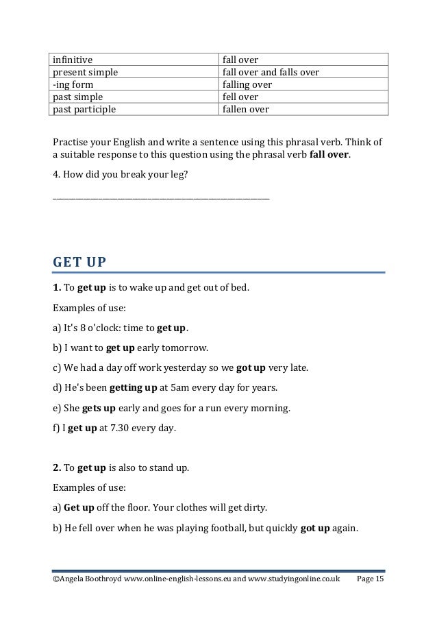 50 Common English Phrasal Verbs