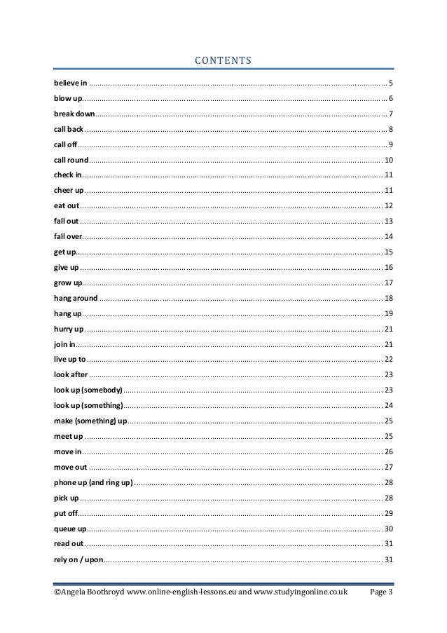 50 Common English Phrasal Verbs