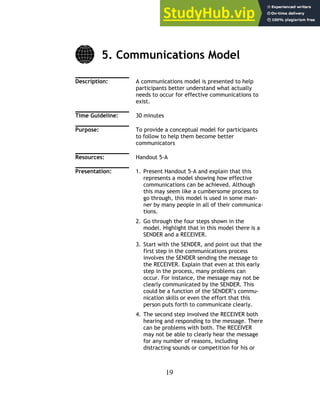 50 Communications Activities, Icebreakers, And Exercises | PDF