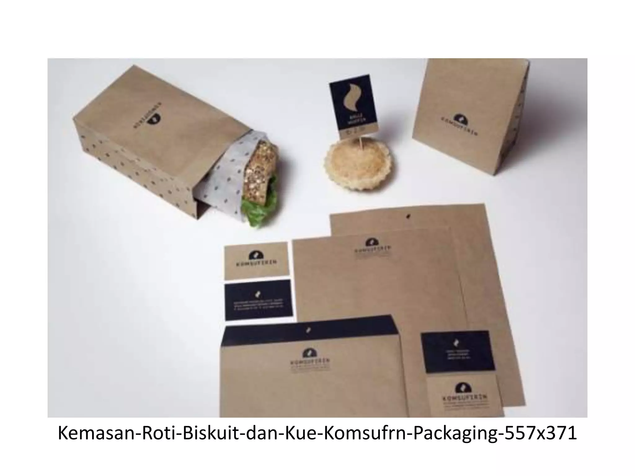 50 contoh desain kemasan roti kue dan biskuit | PPTX
