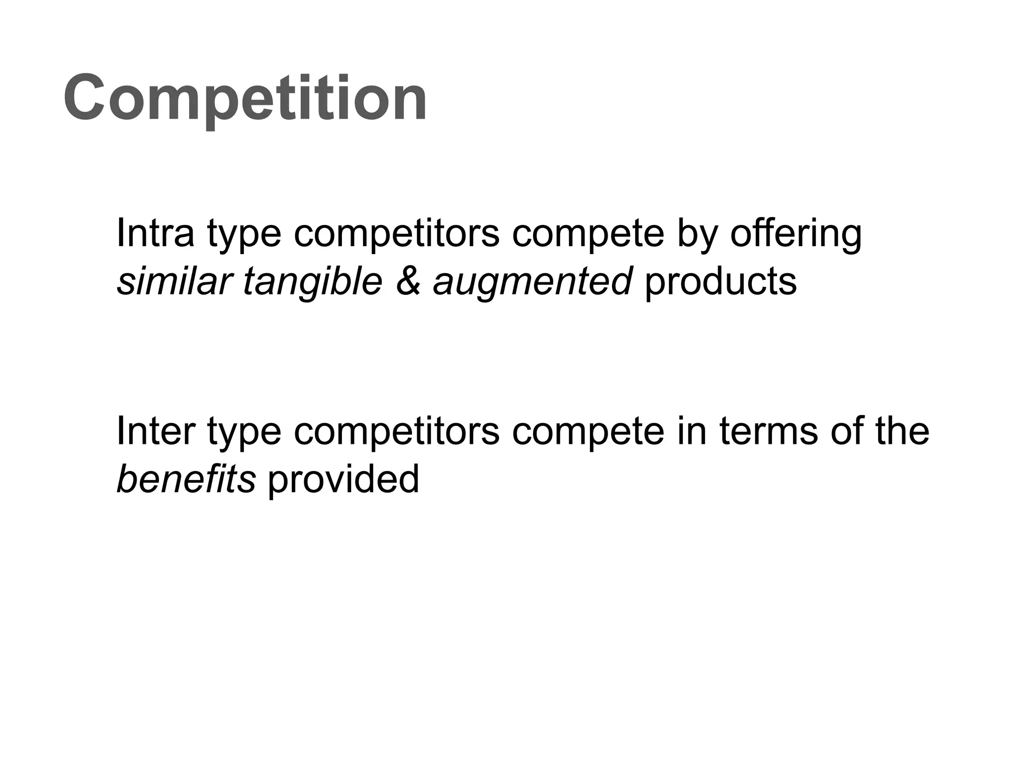 CUSTOMER
Any person or group involved in an exchange
External – people outside of the organization
Internal – people within the organization
 