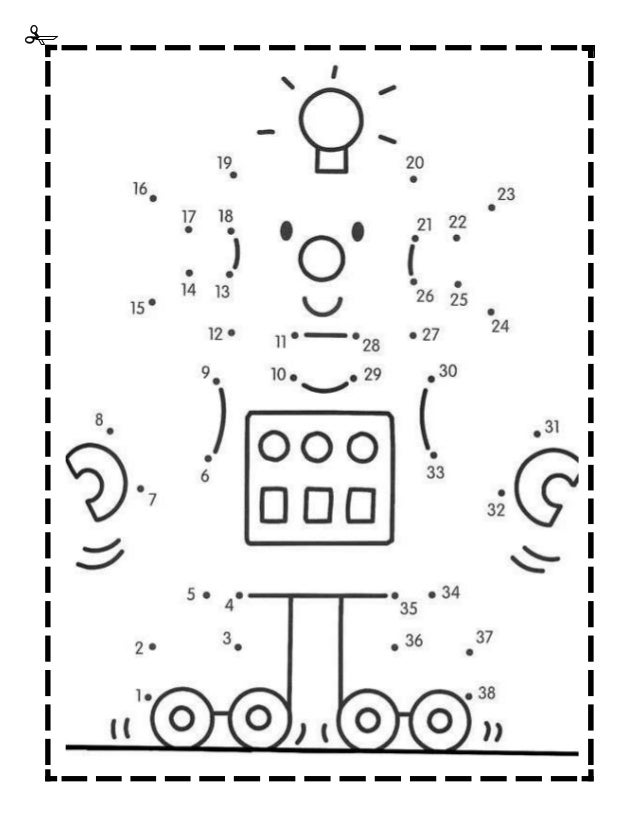 50 Dibujos Para Unir Del 1