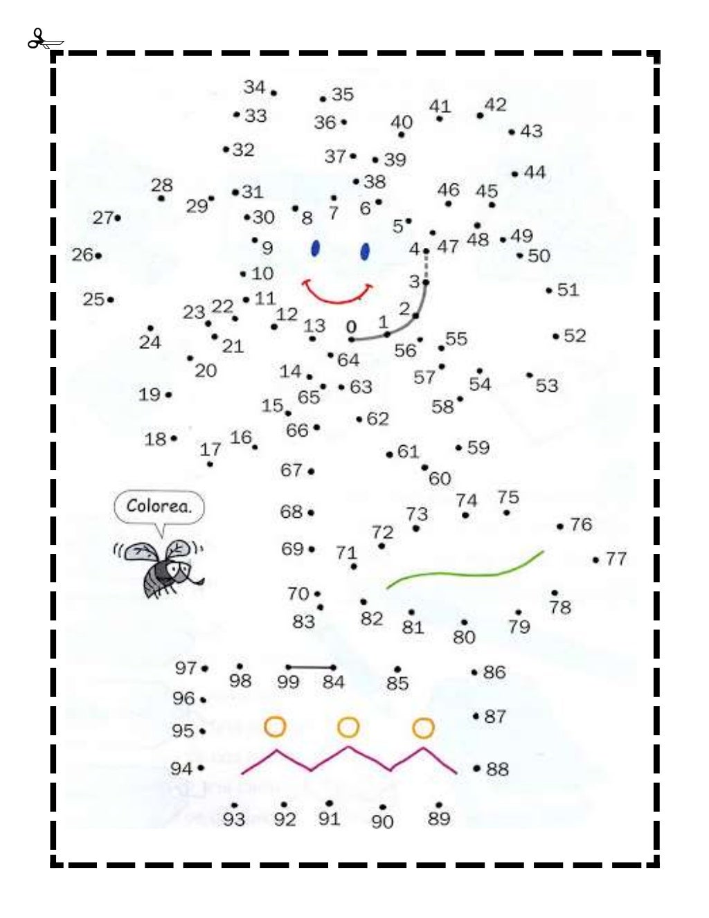 50 dibujos para unir del 1
