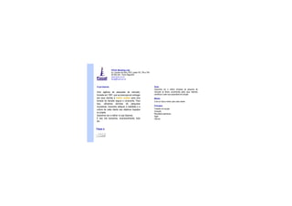 FOCAL Marketing Ltda
                Av. Loureiro da Silva, 2001 / salas 702, 705 e 706
                90.050-240 – Porto Alegre/RS
                www.focal.com.br
                focal@focal.com.br


O que fazemos                                                        Visão
                                                                     Queremos ser a melhor empresa de pesquisa de
Uma agência de pesquisas de mercado,                                 mercado do Brasil, reconhecida pelos seus métodos
fundada em 1997, que se preocupa em entregar                         científicos e pela sua capacidade de solução.
aos seus clientes a melhor análise para uma                          Missão
tomada de decisão segura e consciente. Para                          Criar um futuro melhor para cada cliente
isso, utilizamos técnicas de pesquisas
inovadoras, buscando adequar a realidade e a                         Princípios
cultura de cada cliente aos objetivos traçados                       Trabalho em equipe
                                                                     Inovação
no projeto.
                                                                     Resultados aplicáveis
Queremos ser a melhor no que fazemos.                                Sigilo
E isso nós buscamos, incansavelmente, todo                           Ciência
dia.


Filiada à:
 