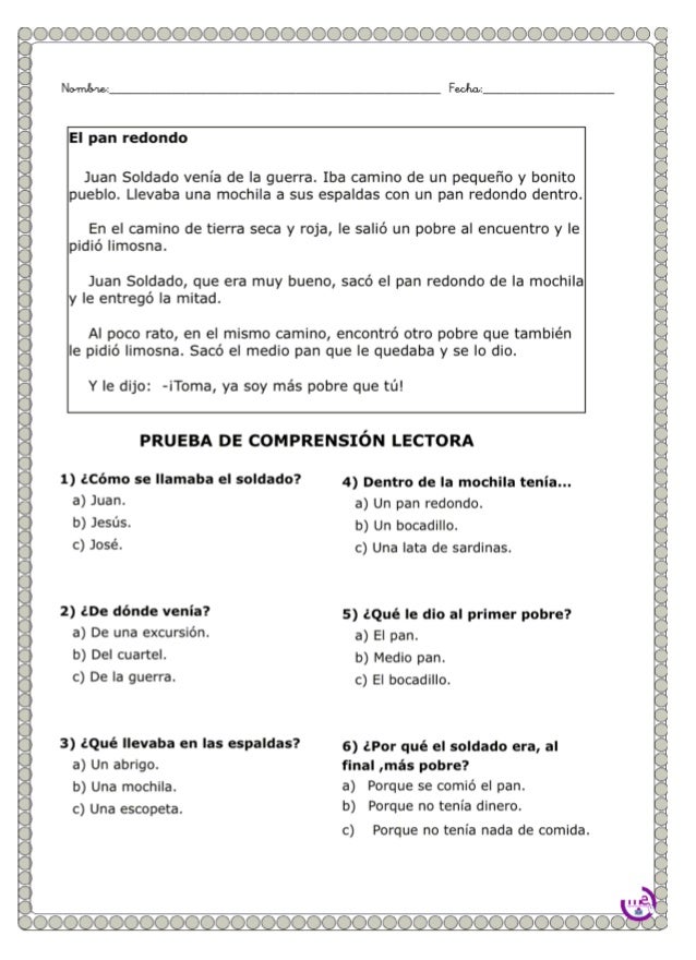 50 ejercicios de comprensión lectora para primaria me | PDF