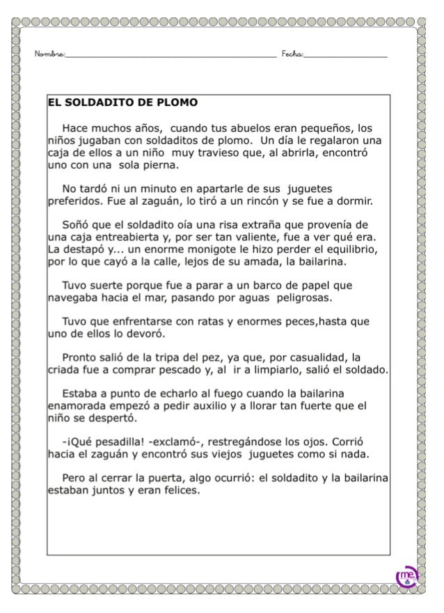 50 ejercicios de comprensión lectora para primaria me | PDF