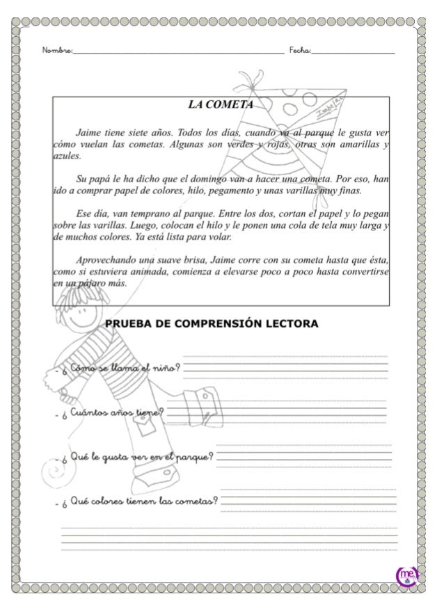 50 ejercicios de comprensión lectora para primaria me | PDF