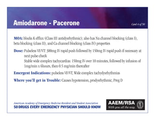 50 emergency drugs | PDF