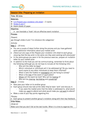 Step 5 Training Materials - Facilitator Guide | PDF
