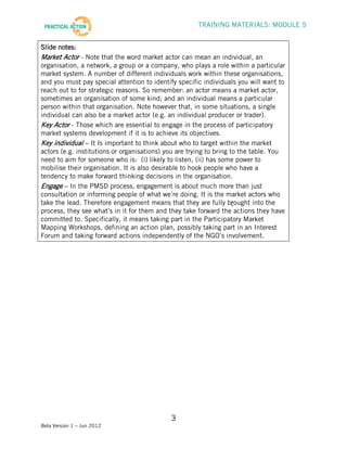 Step 5 Training Materials - Facilitator Guide | PDF