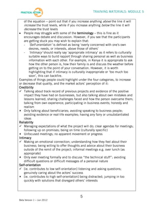 Step 5 Training Materials - Facilitator Guide | PDF