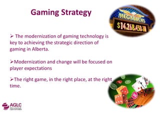 2014 PRG Symposium - Gaming in Alberta