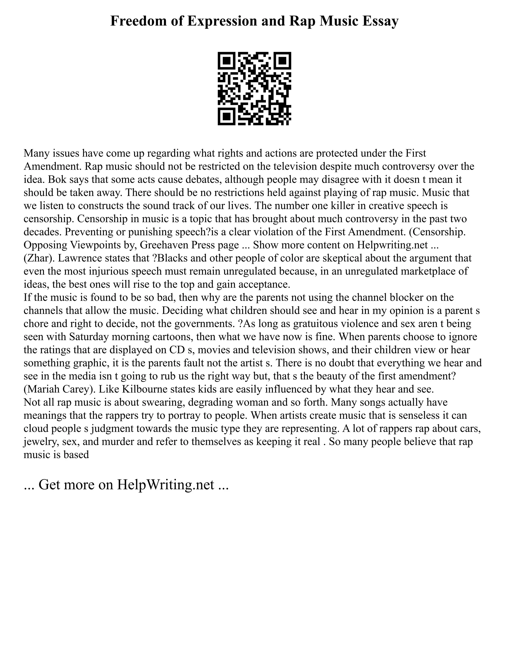 50 Free Persuasive Essay Examples (BE | PDF