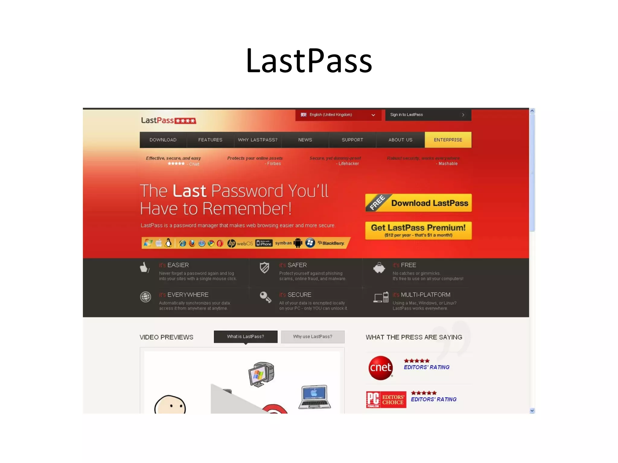 LastPass
 