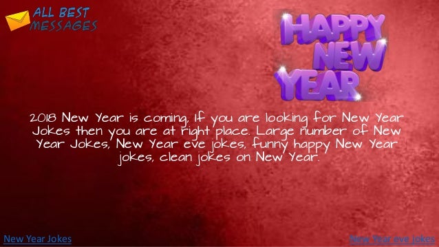 New Year Jokes - New Year eve jokes - Funny Happy New Year Jokes