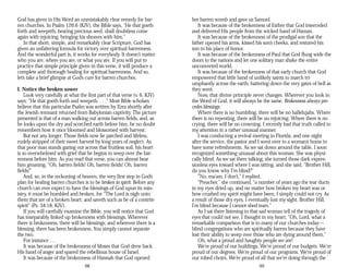 God has given in His Word an unmistakably clear remedy for bar­
ren churches. In Psalm 126:6 (KJV), the Bible says, “He that goeth
forth and weepeth, bearing precious seed, shall doubtless come
again with rejoicing, bringing his sheaves with him.”
In that short, simple, and remarkably clear Scripture, God has
given an unfaltering formula for victory over spiritual barrenness.
And the wonderful part is, it works for everybody. It doesn’t matter
who you are, where you are, or what you are. If you will put to
practice that simple principle given in this verse, it will produce a
complete and thorough healing for spiritual barrenness. And so,
let’s take a brief glimpse at God’s cure for barren churches.
I. Notice the broken sower
Look very carefully at what the first part of that verse (v. 6, KJV)
says: “He that goeth forth and weepeth, . . .” Most Bible scholars
believe that this particular Psalm was written by Ezra shortly after
the Jewish remnant returned from Babylonian captivity. The picture
presented is that of a man walking out across barren fields, and, as
he looks upon the dry and scorched earth before him, he no doubt
remembers how it once bloomed and blossomed with harvest.
But not any longer. Those fields now lie parched and lifeless,
rudely stripped of their sweet harvest by long years of neglect. As
that poor man stands gazing out across that fruitless soil, his heart
is so overwhelmed with grief that he begins to weep over the bar­
renness before him. As you read that verse, you can almost hear
him groaning, “Oh, barren fields! Oh, barren fields! Oh, barren
fields!”
And, so, in the reckoning of heaven, the very first step in God’s
plan for healing barren churches is to be broken in spirit. Before any
church can ever expect to have the blessings of God upon its min­
istry, it must be humbled and broken, for “The Lord is nigh unto
them that are of a broken heart; and saveth such as be of a contrite
spirit” (Ps. 34:18, KJV).
If you will carefully examine the Bible, you will notice that God
has inseparably linked up brokenness with blessings. Wherever
there is brokenness, there will be blessings; and wherever there is a
blessing, there has been brokenness. You simply cannot separate
the two.
For instance . . .
It was because of the brokenness of Moses that God drew back
His hand of anger and spared the rebellious house of Israel.
It was because of the brokenness of Hannah that God opened
98
her barren womb and gave us Samuel.
It was because of the brokenness of Esther that God interceded
and delivered His people from the wicked hand of Haman.
It was because of the brokenness of the prodigal son that the
father opened his arms, kissed his son’s cheeks, and restored his
son to his place of honor.
It was because of the brokenness of Paul that God flung wide the
doors to the nations and let one solitary man shake the entire
unconverted world.
It was because of the brokenness of that early church that God
empowered that little band of unlikely saints to march tri­
umphantly across the earth, battering down the very gates of hell as
they went.
Now, that divine principle never changes. Wherever you look in
the Word of God, it will always be the same. Brokenness always pre­
cedes blessings.
Where there is no humbling, there will be no hallelujahs. Where
there is no repenting, there will be no rejoicing. Where there is no
crying, there will be no crowning. I recently had that truth called to
my attention in a rather unusual manner.
I was conducting a revival meeting in Florida; and one night
after the service, the pastor and I went over to a woman’s home to
have some refreshments. As we sat down around the table, I soon
recognized something unusual about this woman. She was physi­
cally blind. As we sat there talking, she turned those dark expres­
sionless eyes toward where I was sitting, and she said, “Brother Hill,
do you know why I’m blind?”
“No, ma’am, I don’t,” I replied.
“Preacher,” she continued, “a number of years ago the tear ducts
in my eyes dried up, and no matter how broken my heart was or
how crushed my spirit might have been, I simply could not cry. As
a result of those dry eyes, I eventually lost my sight. Brother Hill,
I’m blind because I cannot shed tears.”
As I sat there listening to that sad woman tell of the tragedy of
eyes that could not see, I thought in my heart, “Oh, Lord, what a
remarkable comparison that is to many of our churches today—
blind congregations who are spiritually barren because they have
lost their ability to weep over those who are dying around them.”
Oh, what a proud and haughty people we are!
We’re proud of our buildings. We’re proud of our budgets. We’re
proud of our degrees. We’re proud of our programs. We’re proud of
our robed choirs. We’re proud of all that we’re doing through the
99
 