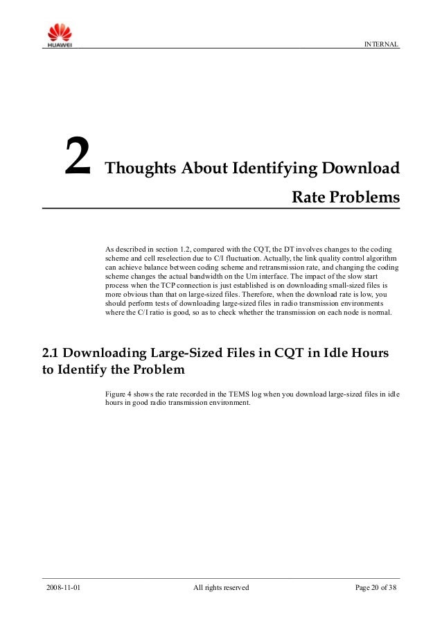 50 gsm bss network ps kpi download rate optimization manual 1 doc