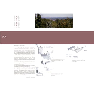 50
MEMORIA DE PROYECTO
El puerto de Valparaíso ocupa ac-
tualmente todo el borde marítimo del plan de
la ciudad, desde Barón hasta la playa San Ma-
teo, con un único asomo en la plaza Sotoma-
yor. En toda esta extensión existen sitios de atra-
que solo en los extremos sector Molo de abrigo
y sector Barón. La franja restante entre los ex-
tremos mencionados es utilizada para opera-
ciones portuarias. Toda actividad que puede
prescindir del borde marítimo se adapta a los
nuevos conceptos portuarios incorporándose a
la ciudad.
La ubicación del antepuerto tiene relación con:
el sistema vial, estudio del borde superior taller
Barcelona y EMPORCHI.
Los tres órdenes anteriores reafirman el empla-
zamiento propuesto por EMPORCHI.
Por el tamaño que toma el proyecto se divide
en un plan general y luego en un desarrollo de
una obra portuaria, el orden general de pro-
yecto es del borde, el interior y el espacio cobi-
jado se potencian ante los amplios horizontes y
paisajes, “la referencia a lo inmediato calman
la inquietud de la amplitud”.
EXTRACTO MEMORIA
PLANO ENTENDIMIENTO SECTOR
PORTUARIO DEL PLAN DE LA
CIUDAD
ORDEN GENERAL DEL BORDE
SUPERIOR
PLANTA DE FLUJOS Y GIROS DE
CAMIONES
1980-1989
1990-1999
2000-2010
 