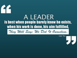 Great leaders are almost
always great simplifiers,
Who Can Cut Through Argument,
DEBATE,
C O L I N P O W E L L
and doubt t...