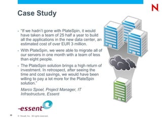 Minimal Error LoggingFinally a Better Way PlateSpin Migrate