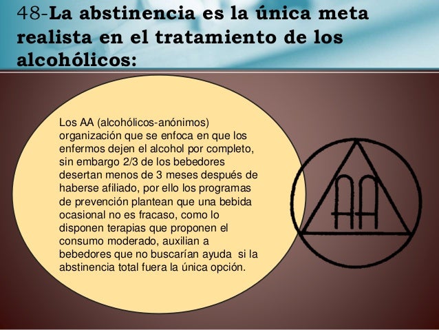 Los artículos sobre la narcomanía y el alcoholismo