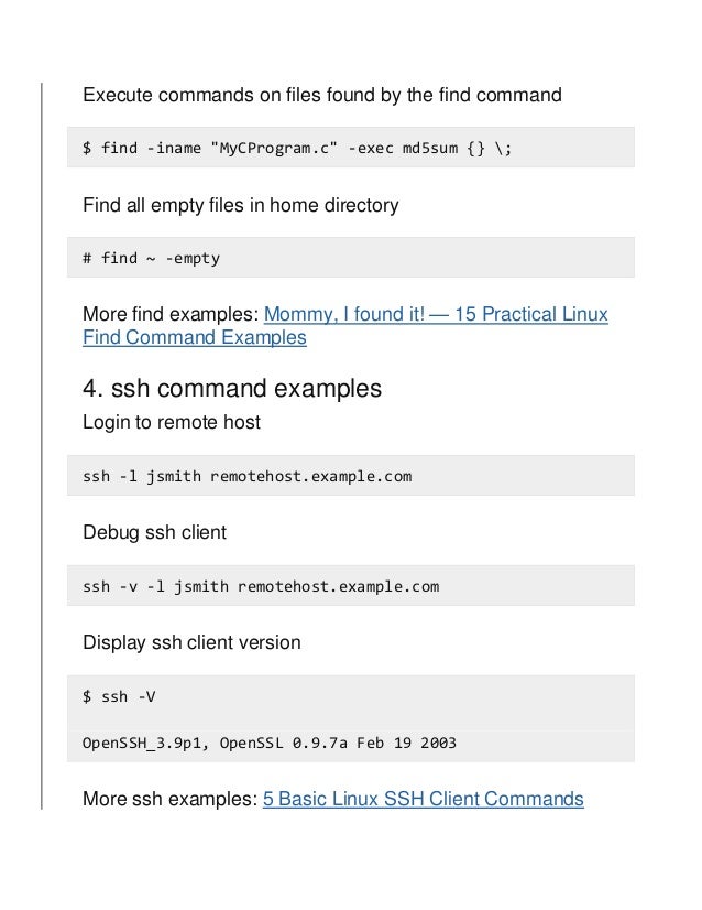 automize unix commands automize unix commands