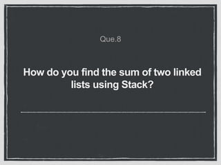 50 must know coding interview questions | PPTX