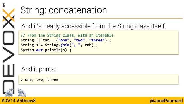 50 new things you can do with java 8 | PPT