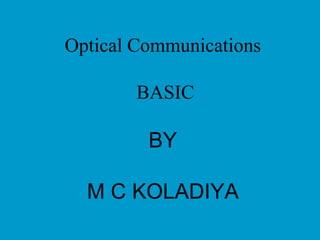 Public Switched  Telephone Network (PSTN) BY   M C KOLADIYA 
