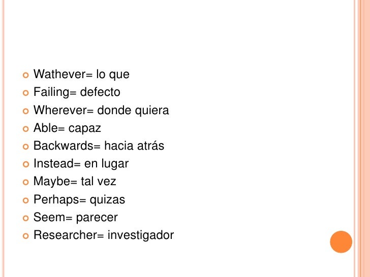 50 palabras en ingles con su traduccion al español