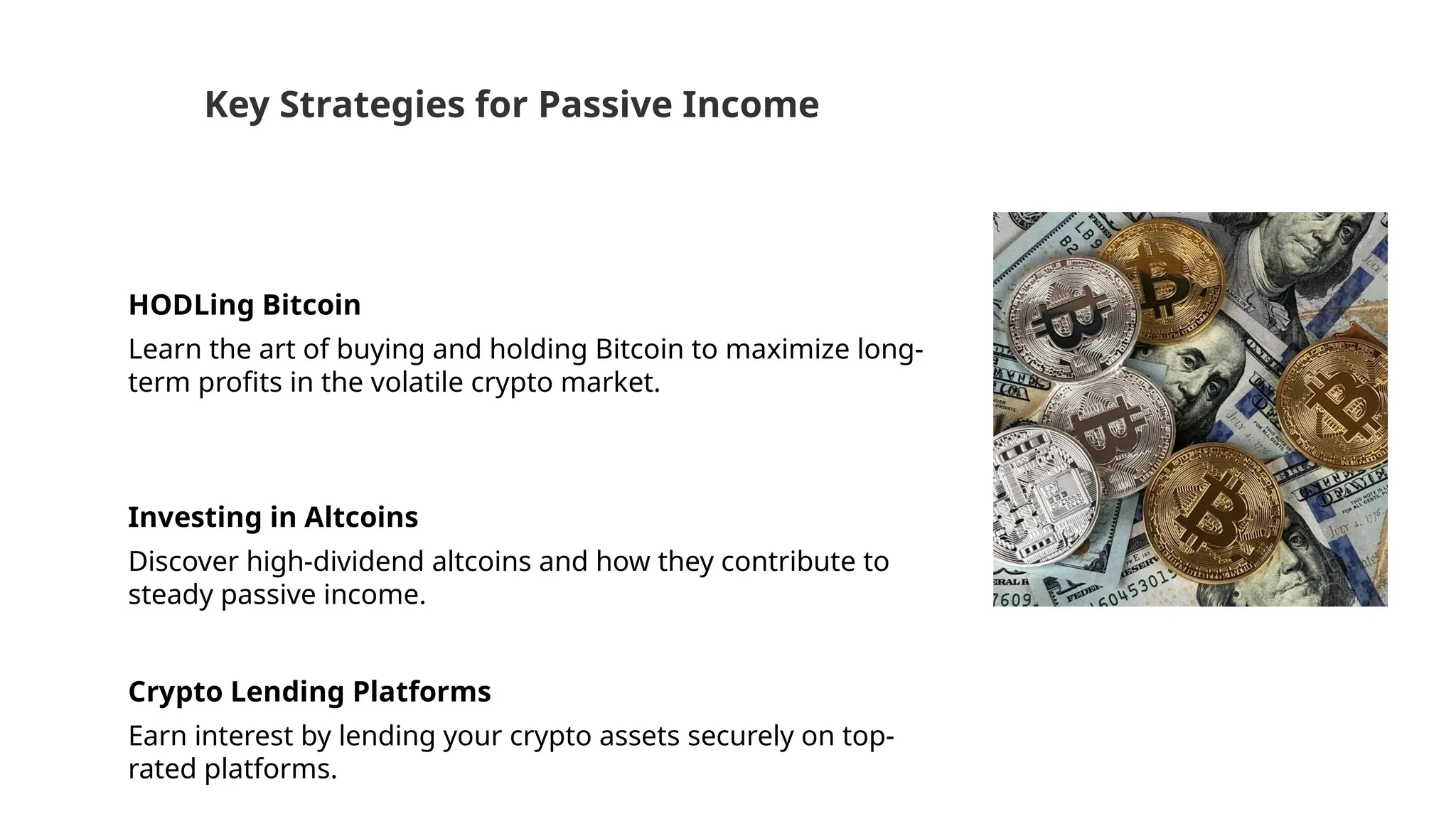 50 Passive Income Strategies in the Bitcoin Era | PPTX