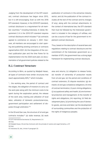 Legal Framework of Contract Disclosure of Oil and Gas, Mineral and Coal ...