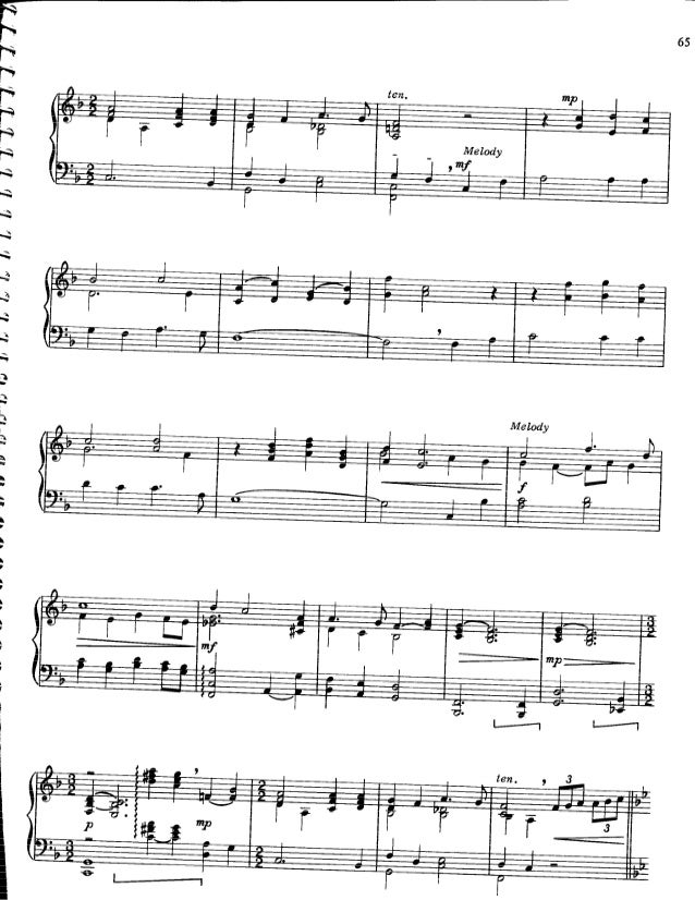 50 piano arrangements of hymns and gospel songs