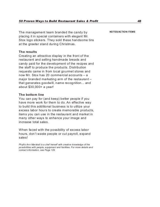 notesaction items 48