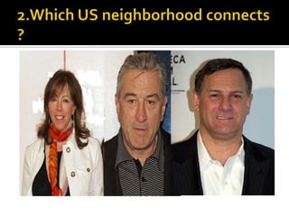 2.Which US neighborhood connects ?