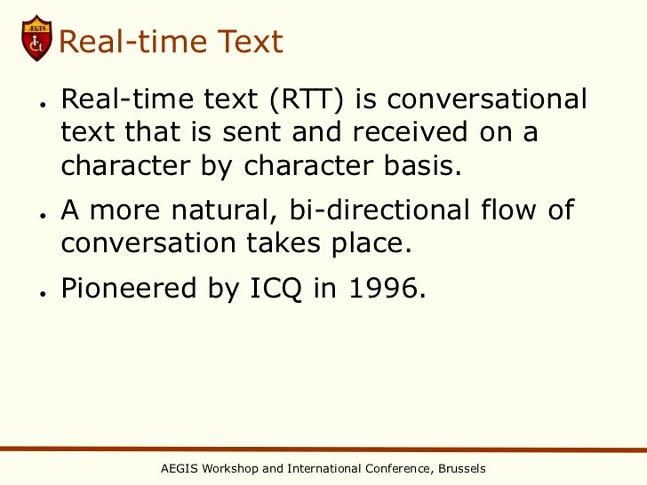 50 real time text to enrich text communications