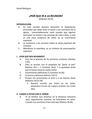 bosquejos sermones