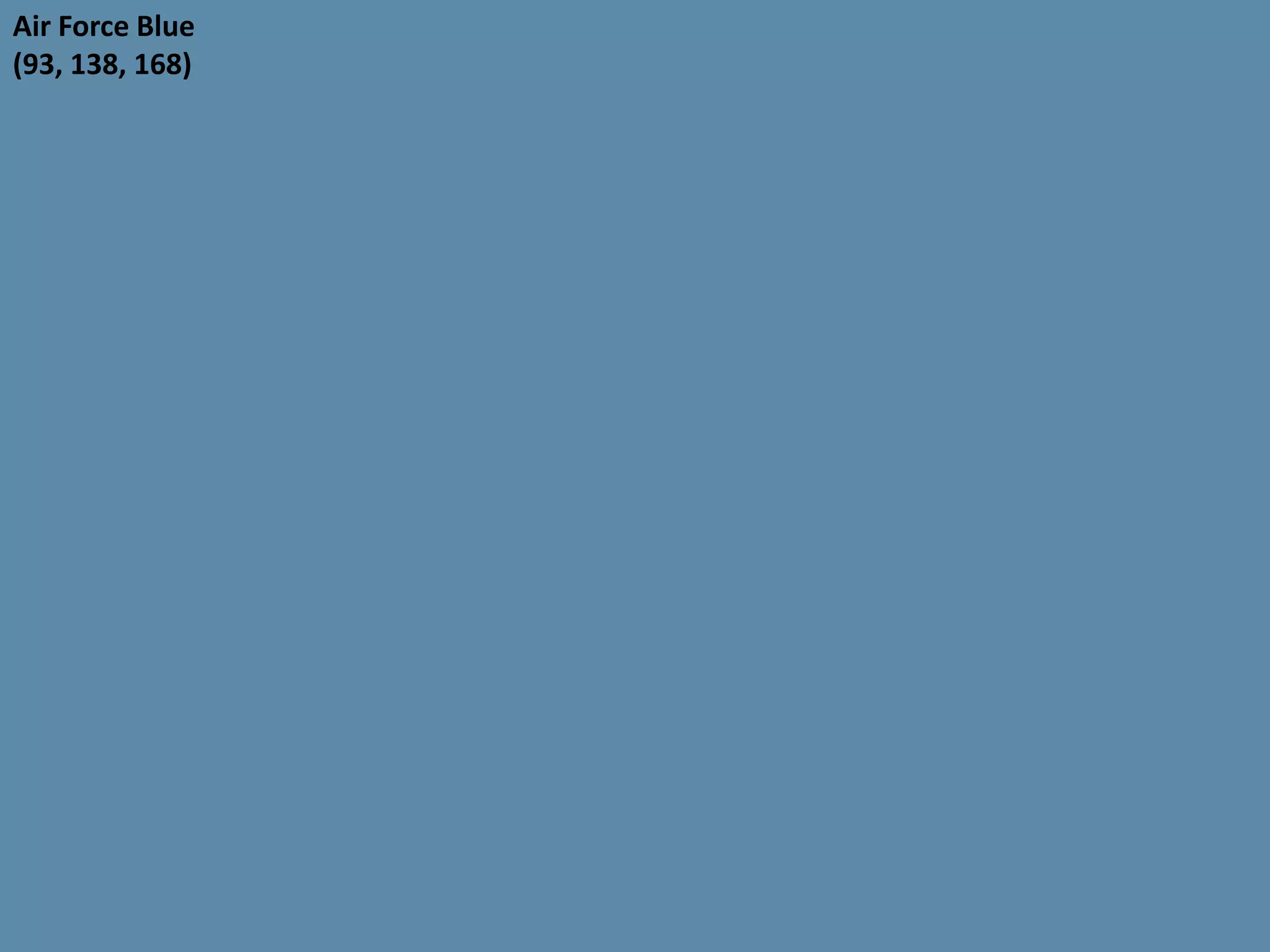 50 Shades Of Blue | PPTX