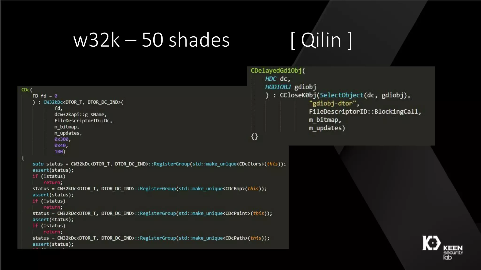 w32k	– 50	shades [	Qilin ]
 