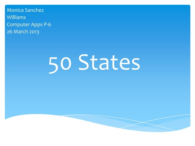 50 states | PPT