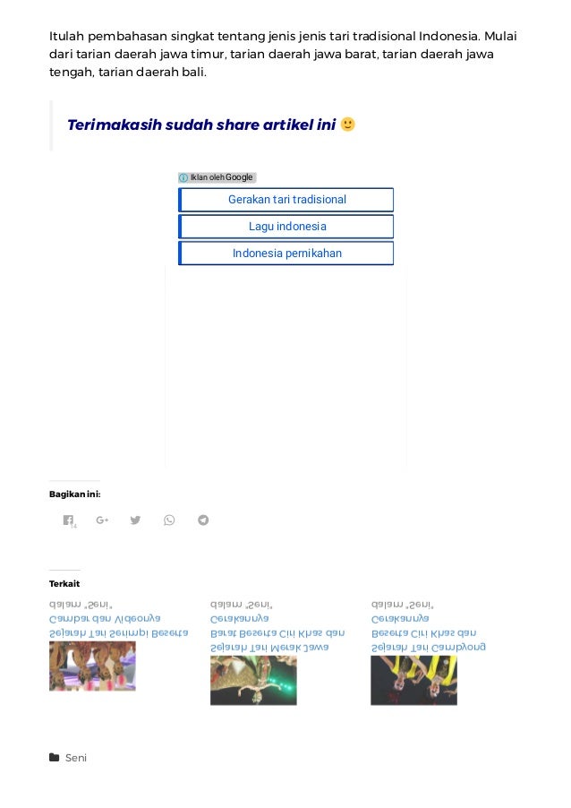 Contoh Artikel Essay - This Mommas Misadventure