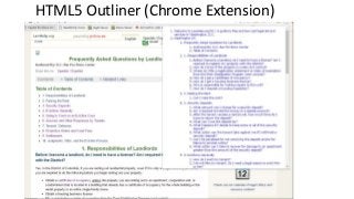 HTML5 Outliner (Chrome Extension)
 