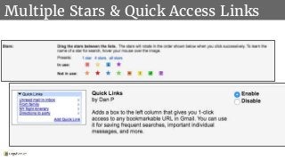 Multiple Stars & Quick Access Links
 