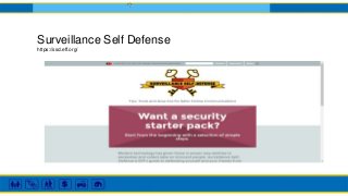 Surveillance Self Defense
https://ssd.eff.org/
 