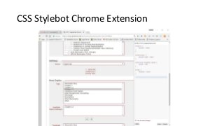CSS Stylebot Chrome Extension
 