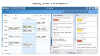 Planyway Calendar - Chrome Extension
 