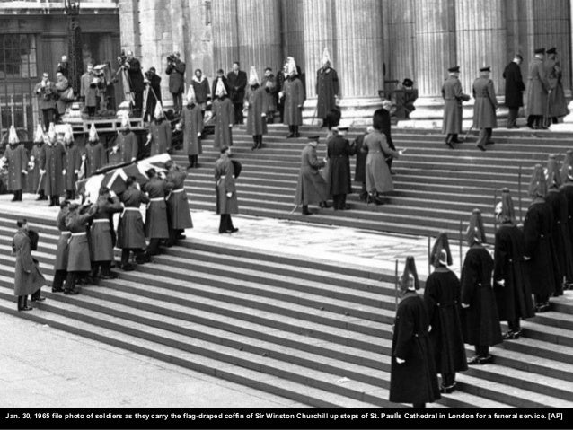 winston churchill death date